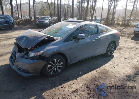 2013 Honda Civic Ex-L z USA, uszkodzony, nr VIN 2HGFG3B08DH505226